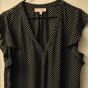 Philosophy Polka Dot Blouse